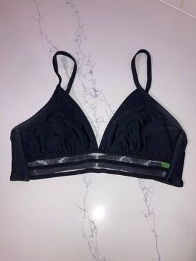 George Black w/ Sheer Band Bikini Top - size M